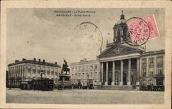 Belgie Belgien Brussel CPA der konigliche Platz