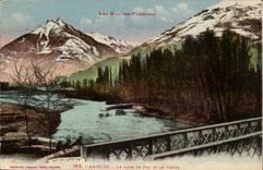 Argeles CPA Gave of Pau and Viscos