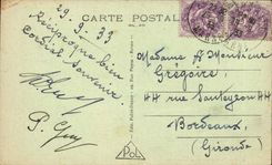 Garten Reims-CPA der kleinen Gans