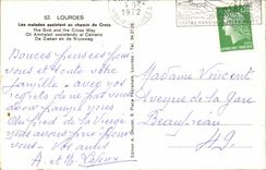 Lourdes CPA patients attending the way of cross