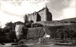 Dieppe CPA das alte Schloss und der allgemeine Garten