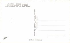 Dieppe CPA das alte Schloss und der allgemeine Garten