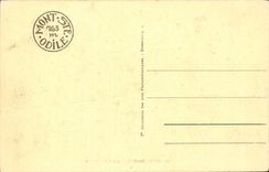 Mont Saint Odile CPA the pagan wall