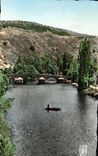 Picturesque valley of Sioule CPA the old bridge of menat