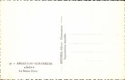 Nickelsilber auf hohlem CPA die gute Dame