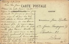 Nancy CPA Arc de triomphe vu de la place de la Carriere