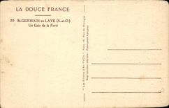 St Germain in bush hammer CPA a corner of the drill