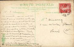 Luchon CPA the old people's home the peak of the Spade and rise of Venasque