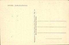 Angers CPA Garden of the prefecture