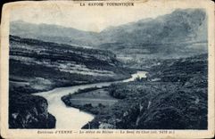 CPA Savoy Surroundings of Yenne the procession of the Rhone the tooth of the cat (1472m)