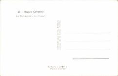 Bayeux CPA der Kathedralechor