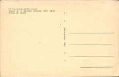 Gard - Saint Gilles - Facade de la Basiique Portail de Gauche - CPA