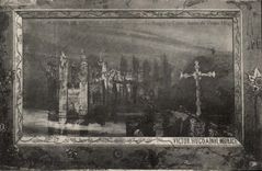 House of Victor Hugo the Cross drawing of Victor Hugo - CPA