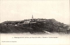 Pilgrimage of Notre Dame of Sion By Praye Seen of the Hill inspiree CPA