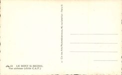 The holy Mount Michel - Air Sight CPA