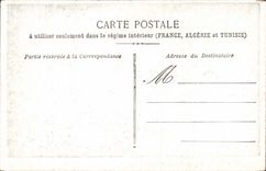 Place de la Republique - horse - CPA