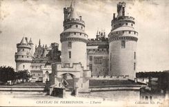 Pierrefonds - Le Chateau - L'Entree - CPA 