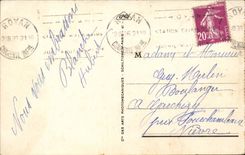 Str-Gaumen auf Meer - die Brucke des Teufels - CPA