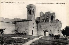 Beaucaire - Castle of Montmorency - La Chapelle - CPA