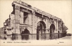 Nimes - das Gatter von Auguste - CPA