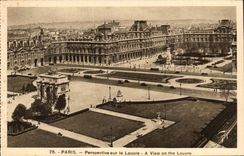 Ansicht Paris-CPA uber den Luftschlitz