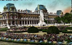 Paris CPA der Luftschlitz und der Garten des Karussells