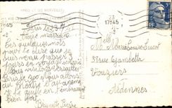 Paris CPA the palate of Chaillot seen of the gardens