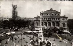 Paris CPA der Ort von Chatelet und von Aufsatz Saint Jacques