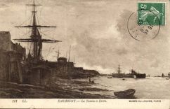 Daubigny CPA the Thames has Erith (boat boat)