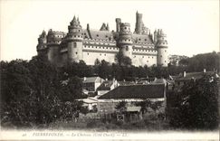 Pierrefonds CPA Le chateau (cote Ouest)