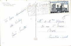 Vichy CPM Source Chomel buvette 