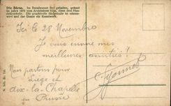 Belgien Brussel CPA die Borse