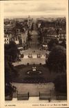CPA Le Havre Jardin public et la rue de paris