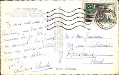 Chenonceaux CPA Vue Luft Fassade ist