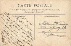 Angers CPA Panorama taken of the castle