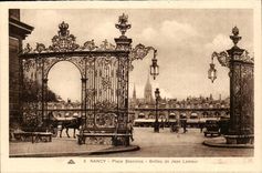 Nancy CPA Place Stanislas GRilles de Jean Lamour