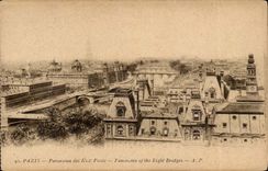 Panorama Paris-CPA der acht Brucken