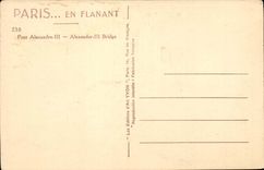 Paris CPA Bridge Alexandre III