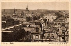 Panorama Paris-CPA der acht Brucken