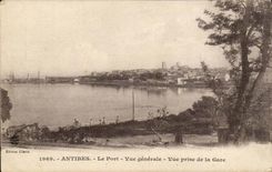 Antibes - the Port View - Seen from of the Station - CPA