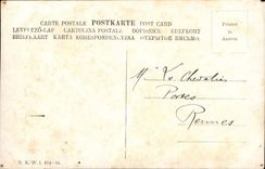 Fantasy - Man with barb - Grandfather like gentlemen - CPA