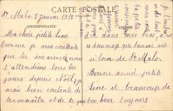 Fantasy - Children - Murillo - Jesus and Saint Jean - sheep - CPA