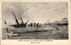 Barbizon - Museum of the Ganne Inn - Navy lavau - CPA