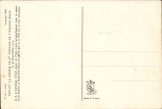 CPA In front of the hunting of co Therese of 'lenfant Jesus on September 30th 1925 SE cardinal VICO Papal legate