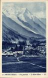 Argentieres CPA View the Mount Blanc