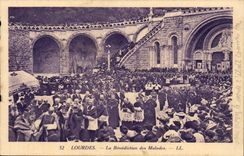 Lourdes CPA the blessing of the patients