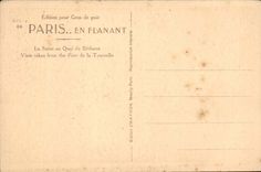 Paris CPA der Seine mit dem Kai der Bethune Brucke des kleinen Aufsatzes