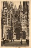 Rouen CPA Frontage of the cathedral