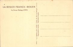 Rouen CPA the large clock (1385)