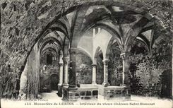 CPA Kloster von InnenLerins des alten Schlosses Saint Honorat